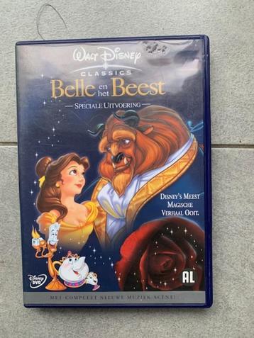 Belle en het beest DVD Walt Disney classics