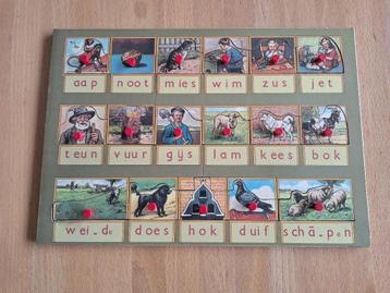 ✪ Vintage Houten inlegpuzzel 17st beschikbaar voor biedingen