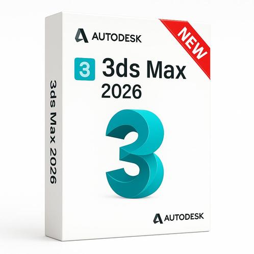 Autodesk 3DS Max 2026, Computers en Software, Educatie- en Cursussoftware, Nieuw, Windows, Ophalen