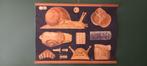 Vintage biologische schoolposter „Slak”, Ophalen of Verzenden