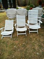6 tuinstoelen, Ophalen, Zo goed als nieuw, Kunststof