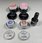 Gelly gel, acrygum en rubber topcoat van Abstract, Make-up, Ophalen of Verzenden, Handen en Nagels, Roze