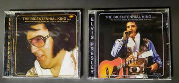 Elvis Presley  concert cd Audience recordings -  2 stuks beschikbaar voor biedingen