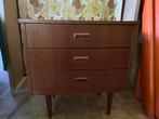 Petite commode 3 tiroirs vintage, Ophalen, Gebruikt, 50 tot 100 cm, Minder dan 100 cm