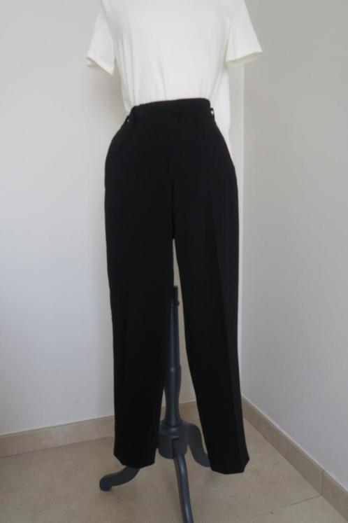 Zwarte pantalon Xandres - M 34, Kleding | Dames, Broeken en Pantalons, Zo goed als nieuw, Maat 34 (XS) of kleiner, Zwart, Lang