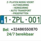 Z platen transport en keuringen, Apk-keuring