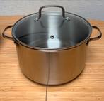 Kookpot met glazen deksel . 5 liter, Ophalen, Zo goed als nieuw