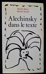 "Alechinsky dans le texte"   1984  frontspice Alechinsky, Peinture et dessin, Enlèvement ou Envoi, Diverse auteurs, Comme neuf