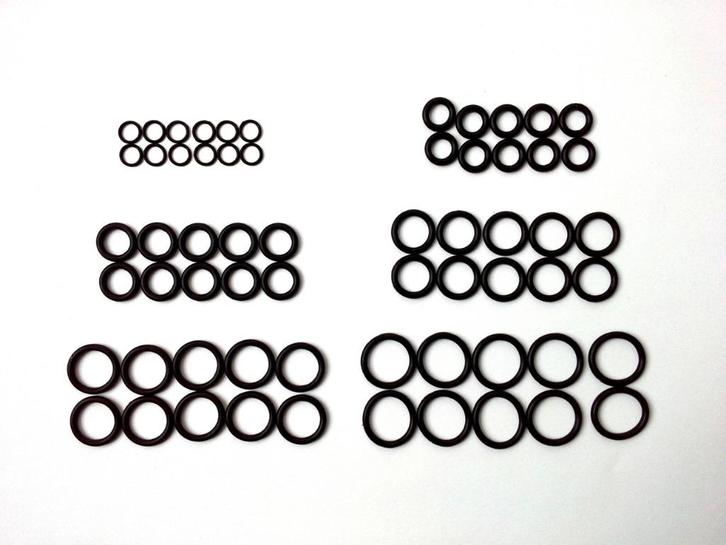 Lot de 62 joints toriques neufs - 6 tailles diférentes, Doe-het-zelf en Bouw, IJzerwaren en Bevestigingsmiddelen, Nieuw, Ophalen of Verzenden