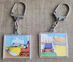 2 oude sleutelhangers: bouwkranen (bewegende afbeelding), Enlèvement ou Envoi, Utilisé, Autres types