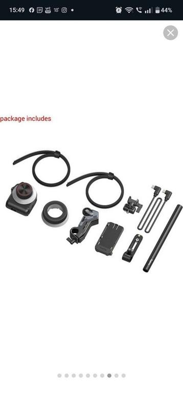Petit engin  Kit complet MagicFiz Wireless Follow Focus, Enlèvement, Comme neuf