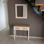 dressoirtafel + spiegel, Ophalen, Gebruikt