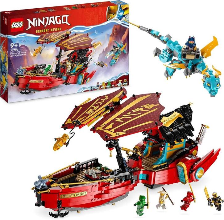 Neuf - Lego QG des ninjas La course contre la montre (71797), Kinderen en Baby's, Speelgoed | Duplo en Lego, Nieuw, Lego, Complete set