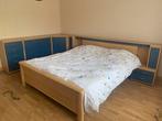 Bed en kasten, Ophalen, Tweepersoons, Zo goed als nieuw, 200 cm