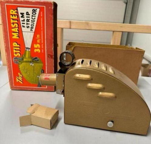 Vintage 1950 the stip master 35mm film strip projector 35 mm, Verzamelen, Foto-apparatuur en Filmapparatuur, Projector, 1940 tot 1960