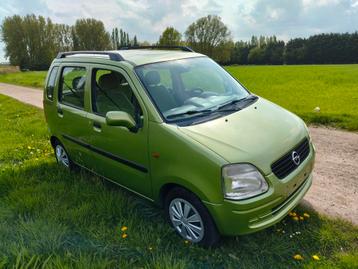 Fleurige Opel Agila 1.2 benzine 120dkm '2002 1ste eigenaar beschikbaar voor biedingen