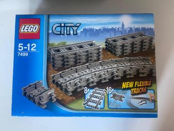 Lego City - 7499 - Uitbreidingsset treinsporen, Enlèvement ou Envoi, Comme neuf, Ensemble complet, Lego