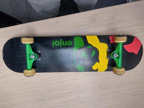 Skateboard Panda Rasta van Enjoi maat 7.75, Sport en Fitness, Skateboarden, Zo goed als nieuw, Skateboard, Ophalen
