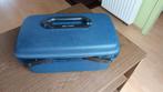 Beauty-Case  Samsonite, Handtassen en Accessoires, Beautycases, Ophalen, Gebruikt, Blauw, Met spiegeltje(s)