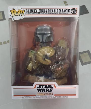Funko! The Mandalorian & The Child on Bantha nr 416 beschikbaar voor biedingen