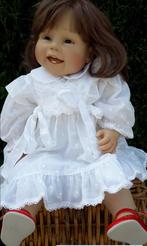 Zeldzaam Mooie Pop 65cm van Brigitte Lehman Vintage jaren 90, Ophalen of Verzenden, Zo goed als nieuw, Pop