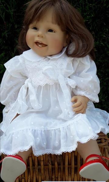 Rare et magnifique pop 65 cm de Brigitte Lehman, vintage des, Enlèvement ou Envoi, Comme neuf, Poupée