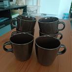 6 bruine Ikea tassen, Ophalen, Zo goed als nieuw