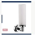 Emco wandlamp van glas en chroom voor badkamer, Huis en Inrichting, Lampen | Spots, Nieuw, Plafondspot of Wandspot, Glas, Led