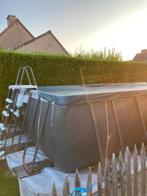 intex zwembad Ultra XTR Frame 732 x 366 X 132 met warmtepomp, Gebruikt, 300 cm of meer, Rechthoekig, Ophalen