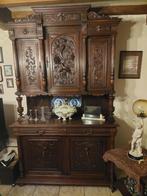 2 buffetkasten Henri II en dressoir antieke kasten, Enlèvement