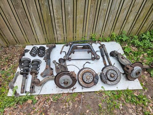 BMW E46 M3 remmenset met onderstel delen sport onderstel, Auto-onderdelen, Ophanging en Onderstel, BMW, Gebruikt, Ophalen