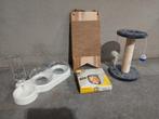 Katten set krabpaal/krabplank/drink en voeder bakje/, Ophalen, Nieuw