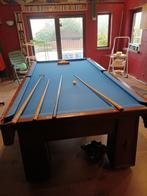 billard accessoires compris à enlever par ses propres soins, Sport en Fitness, Biljarten en Poolen, Ophalen, Gebruikt, Biljarttafel