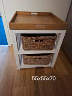 Landelijke bijzettafel, Huis en Inrichting, Kasten | Ladekasten, Ophalen, Zo goed als nieuw