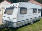 Proper,goed onderhouden caravan Eriba,Mover,Rondzit,vastbed, Caravans en Kamperen, Bedrijf, Eriba, Tot en met 4, Rondzit