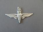 insigne pet Britse Leger Parachute regiment, Verzenden, Luchtmacht, Embleem of Badge