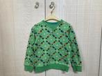 Groene sweater Someone 116cm met voetballertjes, Gebruikt, Jongen of Meisje, Ophalen of Verzenden, Someone