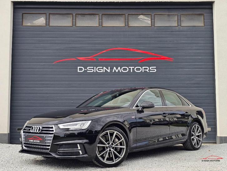 AUDI A4 3.0 TDI V6 QUATTRO S LINE (272pk) 2017 9.100km !!!, Auto's, Audi, Bedrijf, Te koop, A4, 4x4, ABS, Adaptieve lichten, Airbags