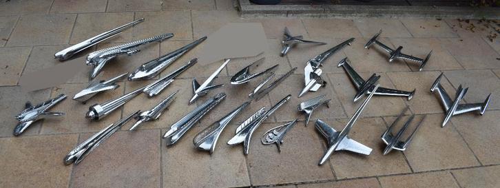 lot 25 mascotte capot oldtimer ancetre américaine, Antiquités & Art, Curiosités & Brocante, Enlèvement ou Envoi