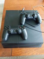 Ps4 500GB met 2 controllers, Comme neuf, Enlèvement, 500 GB, Avec 2 manettes