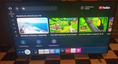 Samsung met QLED 140 cm/55", Audio, Tv en Foto, Televisies, Zo goed als nieuw, QLED, 4k (UHD), Samsung, Smart TV, Ophalen