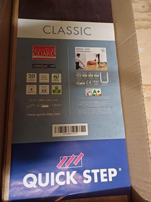 30m² Quickstep classic uniclic laminaat eik, Doe-het-zelf en Bouw, Vloerdelen en Plavuizen, Zo goed als nieuw, Laminaat, Ophalen of Verzenden