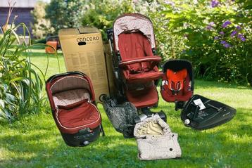 Poussette + maxi-cosy + nacelle / landau + isofix beschikbaar voor biedingen