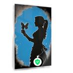 Banksy femme papillon Poster 90x135cm brillant, Maison & Meubles, Accessoires pour la Maison | Décorations murale, Envoi, Neuf