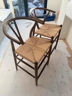 Chaises de bar type wishbone par Mowelli, Enlèvement, Utilisé