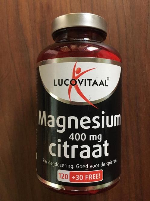 Magnesium Citraat 400mg Lucovitaal (150 tabletten), Sport en Fitness, Gezondheidsproducten en Wellness, Nieuw, Overige typen, Ophalen of Verzenden