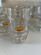 12 bierglazen Dortmunder kronen bier, Verzamelen, Ophalen, Zo goed als nieuw
