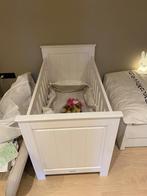 babybed, Kinderen en Baby's, Kinderkamer | Bedden, Ophalen, Gebruikt, Minder dan 140 cm, Matras