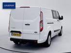 Ford Transit Custom 340 2.0 TDCI L2H1 170pk Dubbele Cabine L, Auto's, Wit, Bedrijf, Ford, Parkeersensor