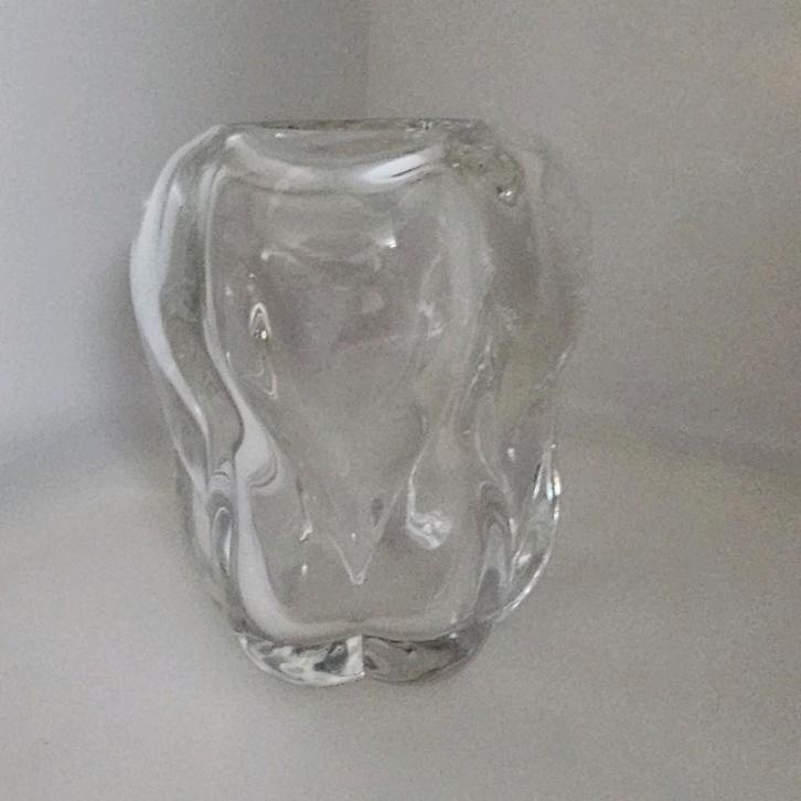 Val Saint Lambert vaas model vivi, Antiquités & Art, Antiquités | Verre & Cristal, Enlèvement ou Envoi